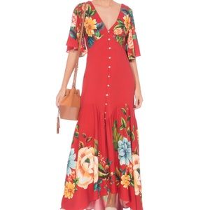 NWOT Farm Rio Maxi Dress, Med
